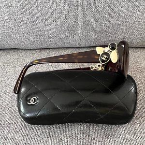 Authentic Chanel Tortoise Sunglasses